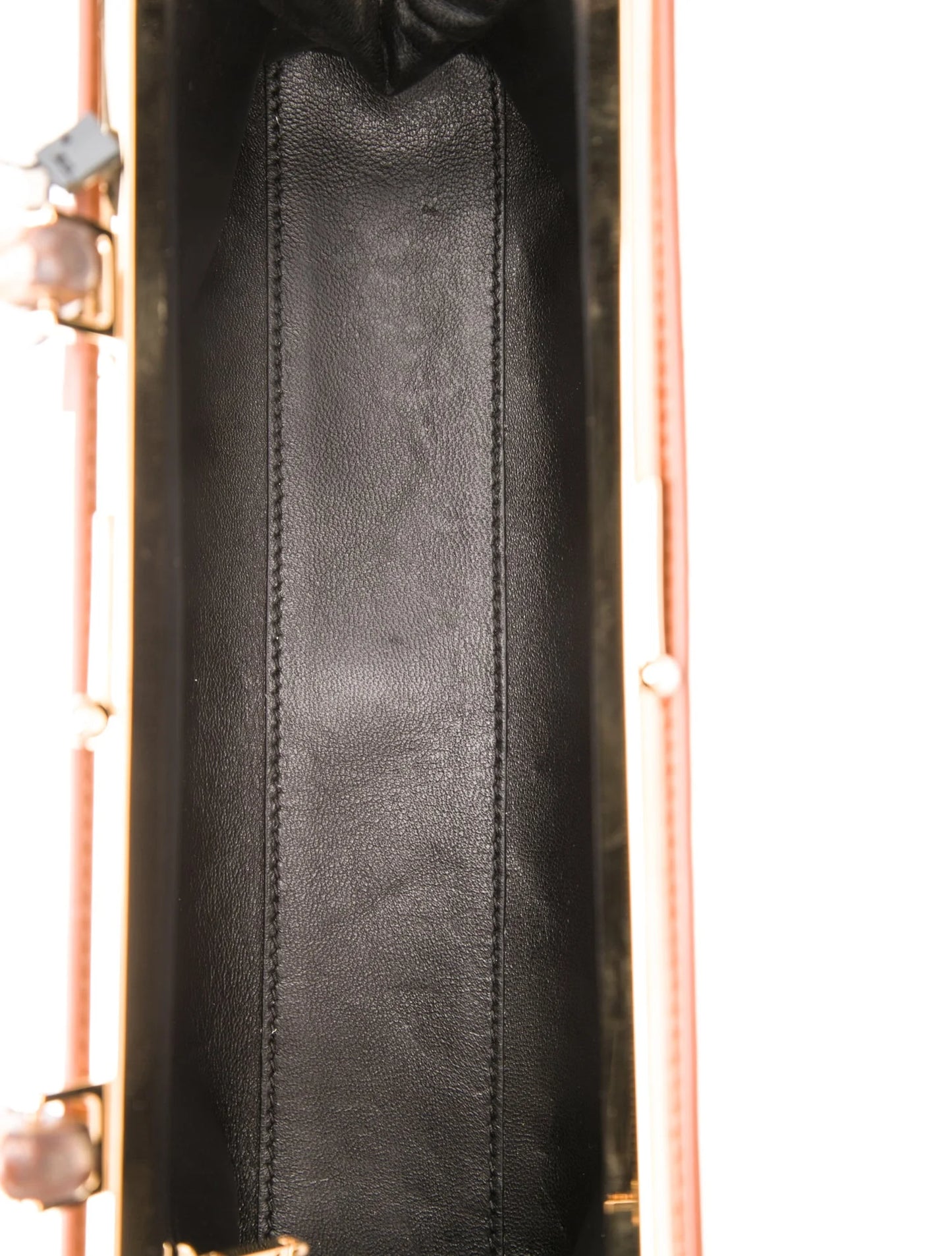 Leather Top Handle Bag w/ Tags