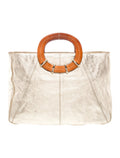 Leather Top Handle Bag
