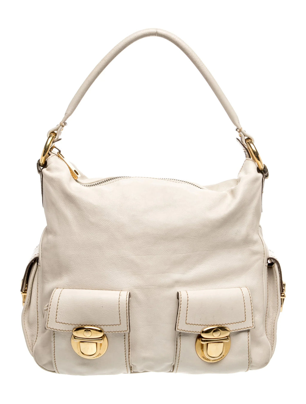 Leather Top Handle Bag