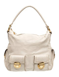 Leather Top Handle Bag