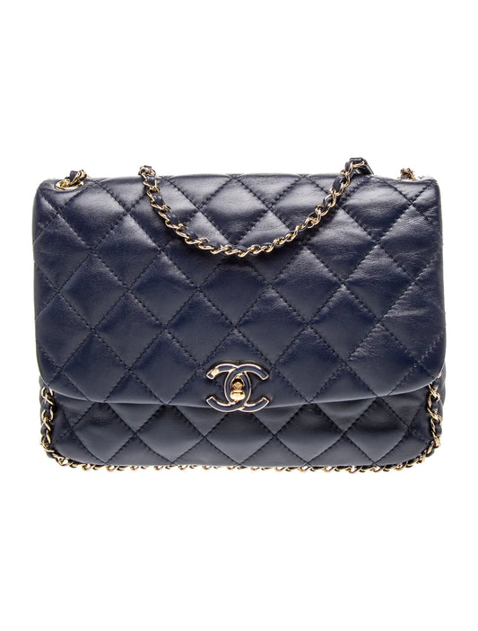 Chain Around Flap Bag