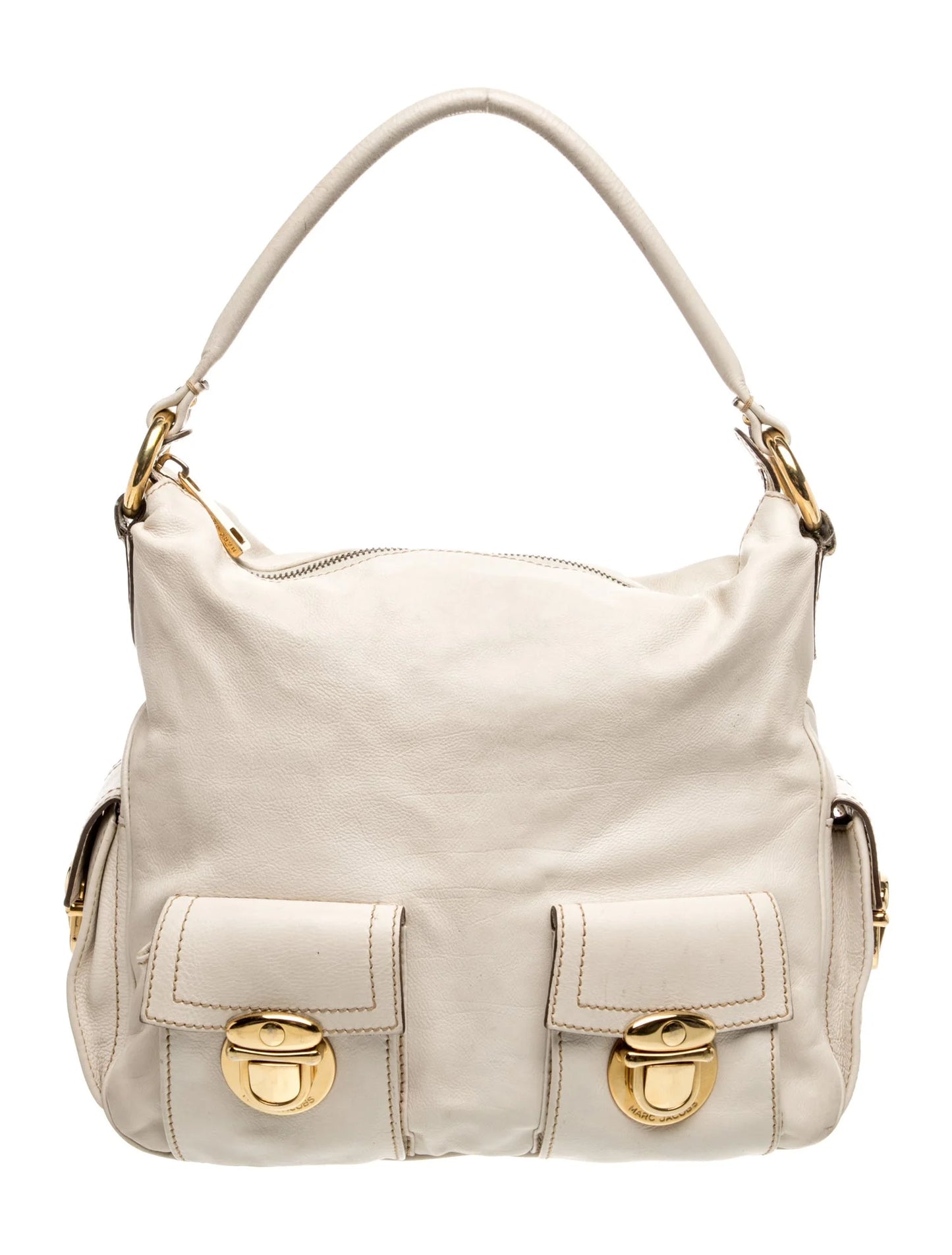 Leather Top Handle Bag