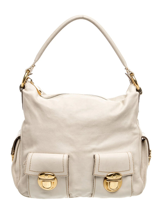 Leather Top Handle Bag