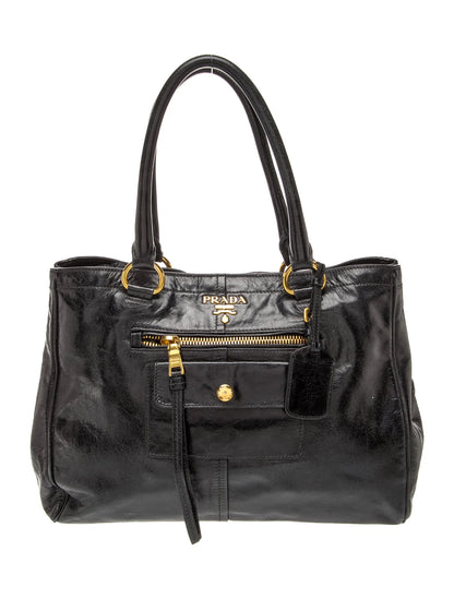 Tessuto Nylon Leather Bag