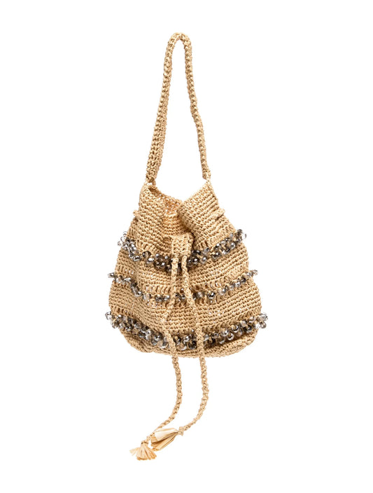 Raffia Shoulder Bag