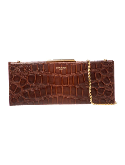 Leather Midnight Clutch