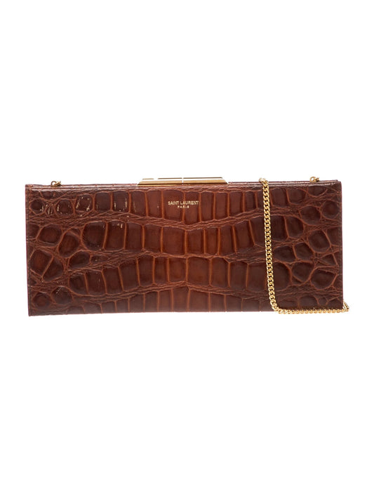 Leather Midnight Clutch