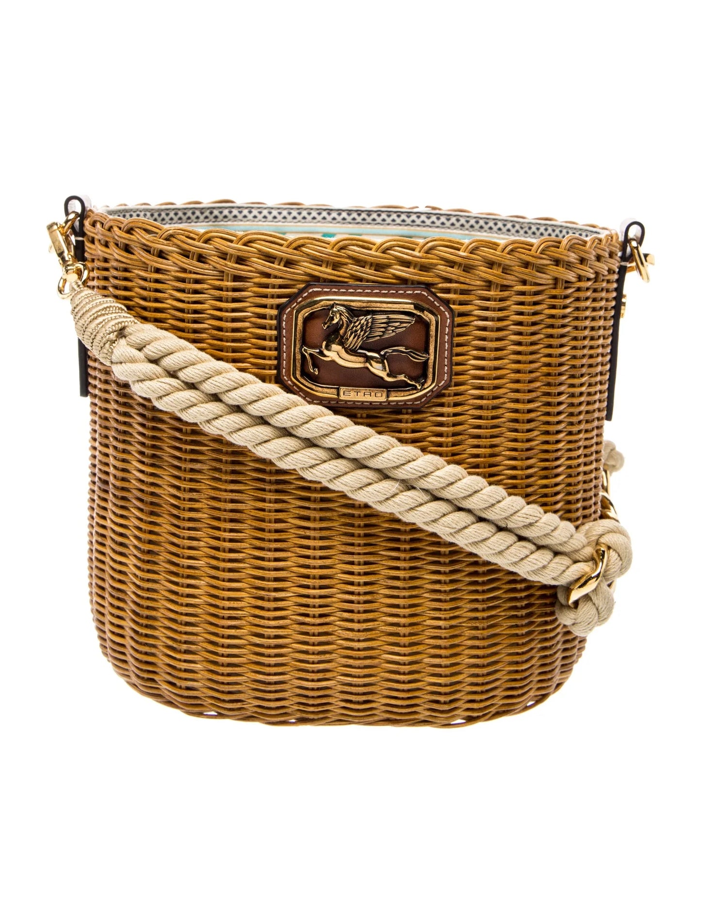 Rattan Crossbody Bag