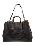 Leather Top Handle Bag