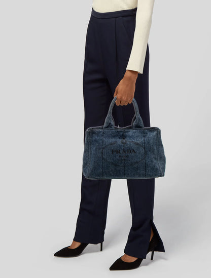 Enameled Metal Triangle Tote