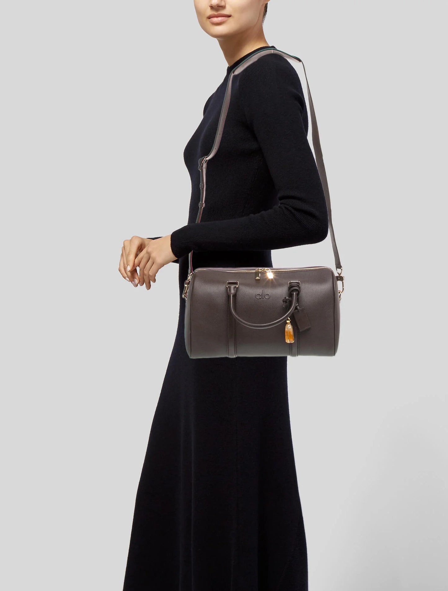 Leather Top Handle Bag