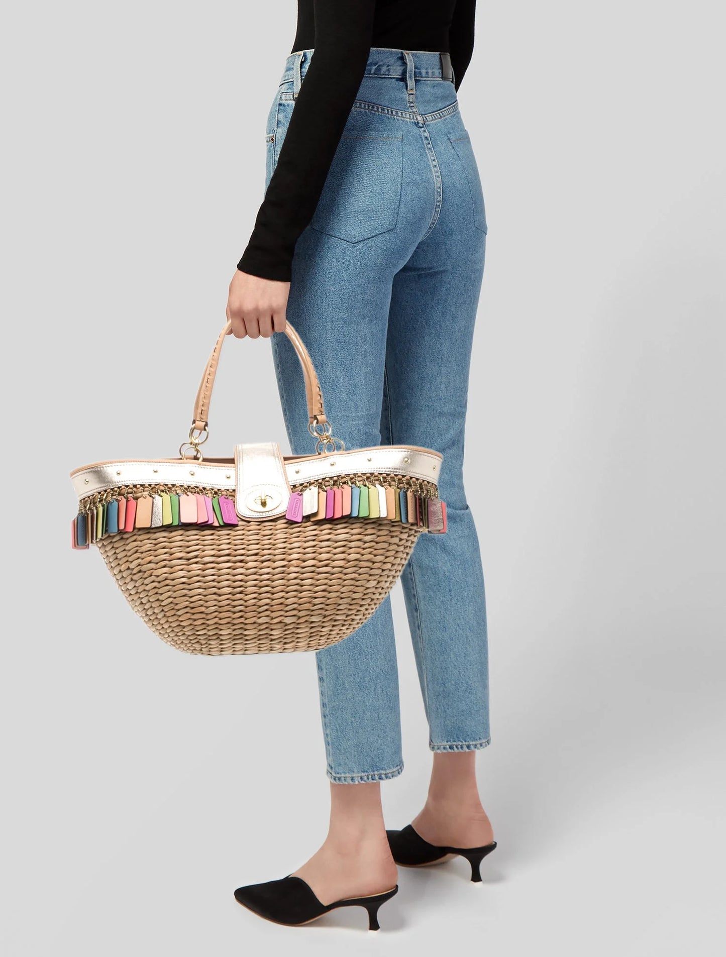 Straw Shoulder Bag
