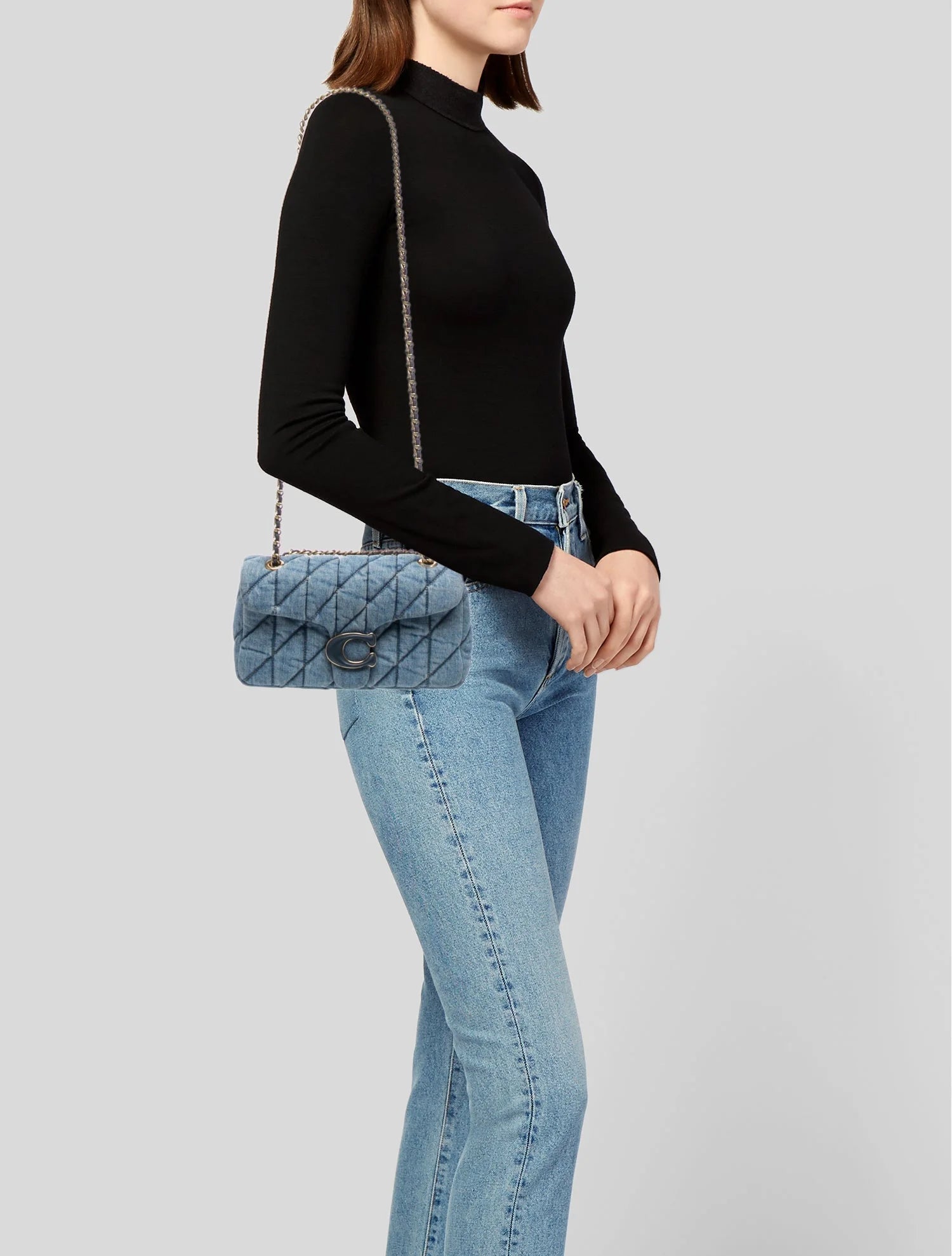 Denim Shoulder Bag