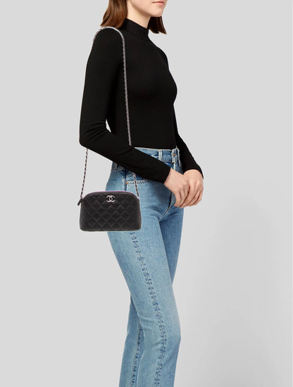 Mini Dome Clutch w/ Chain