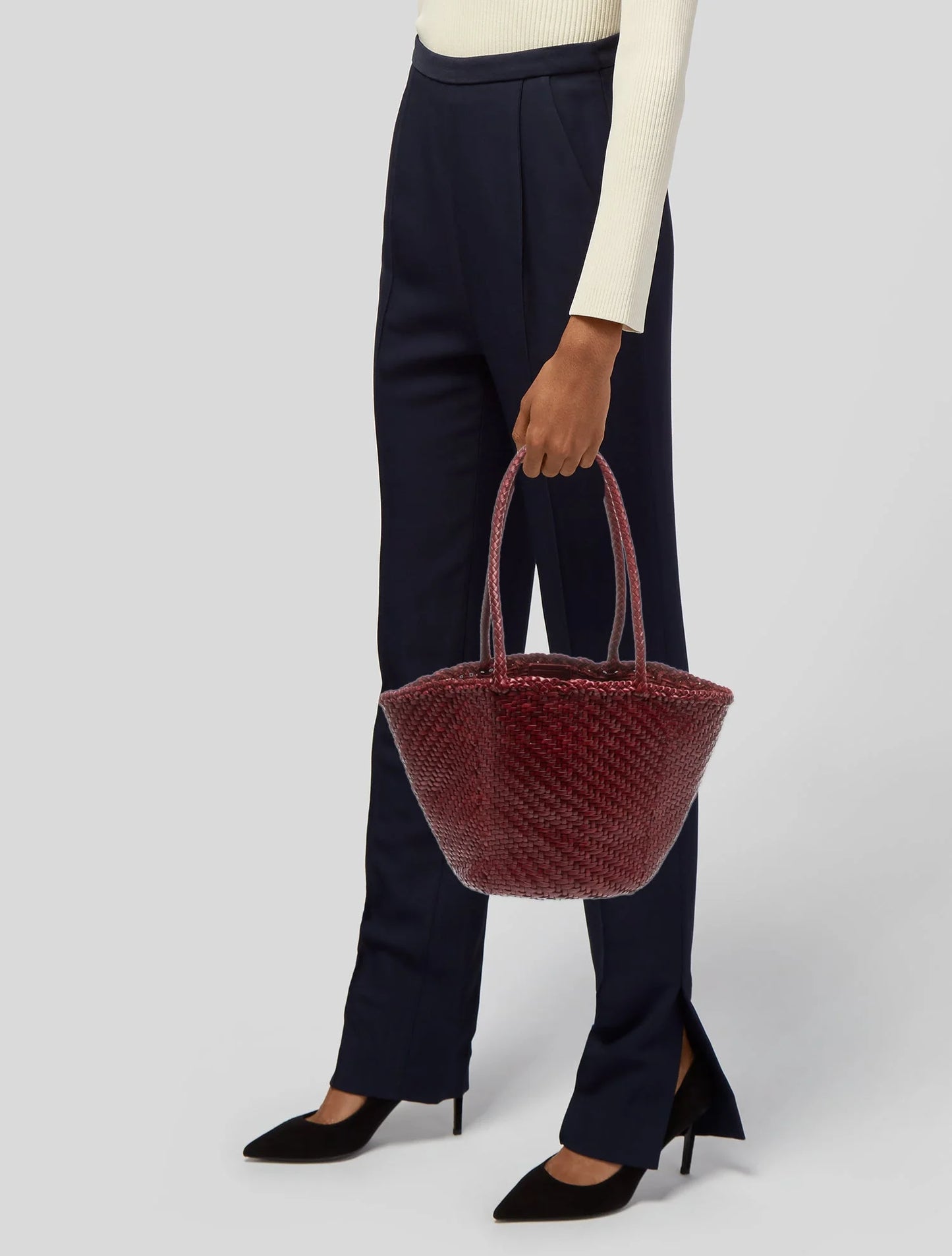 Leather Bucket Bag