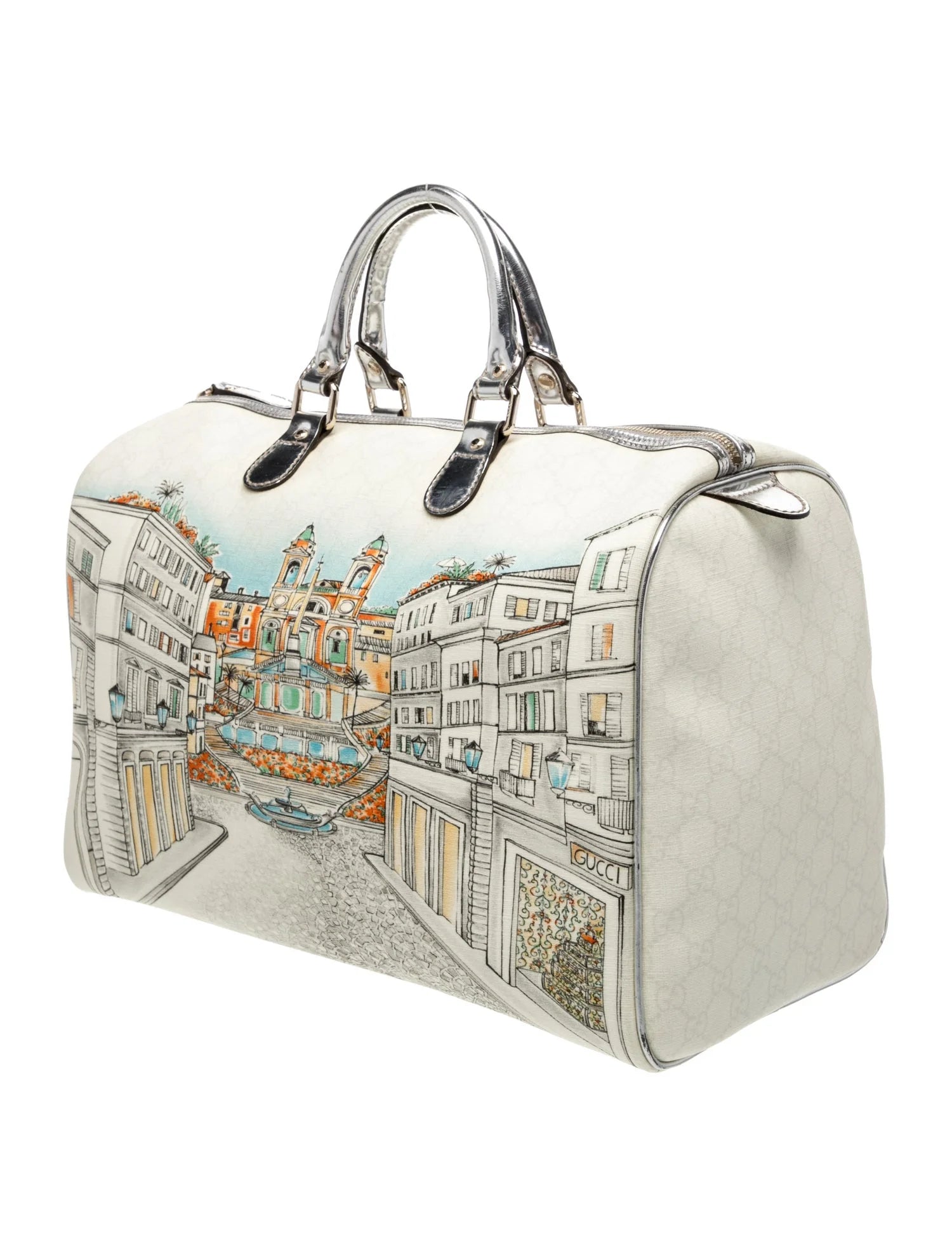GG Supreme Top Handle Bag