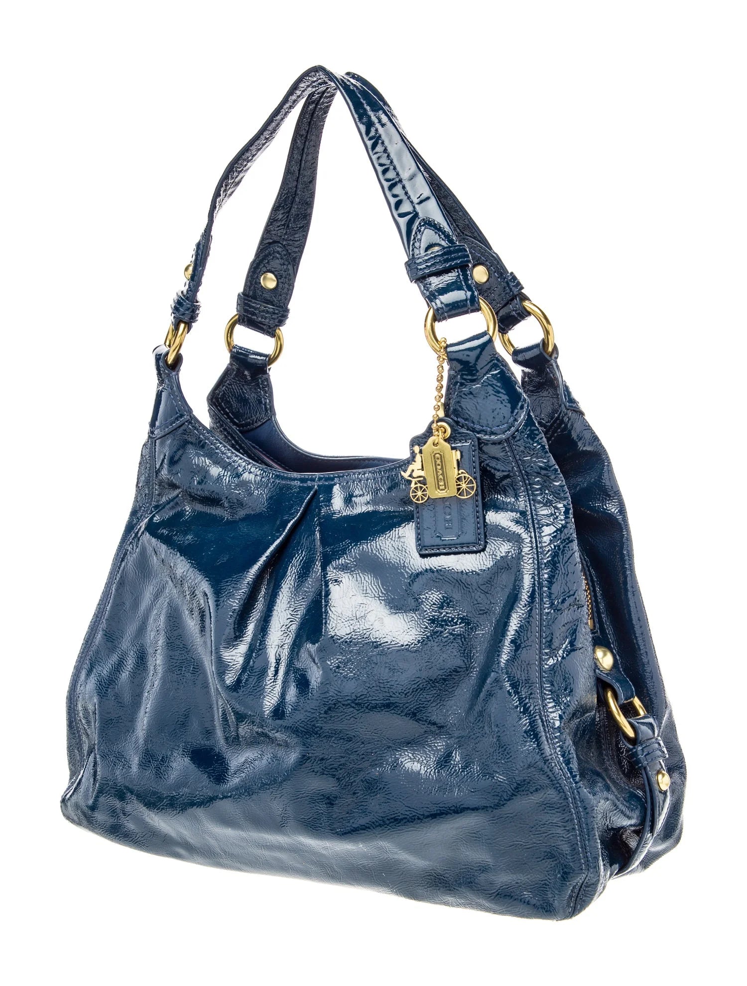 Patent Leather Shoulder Bag