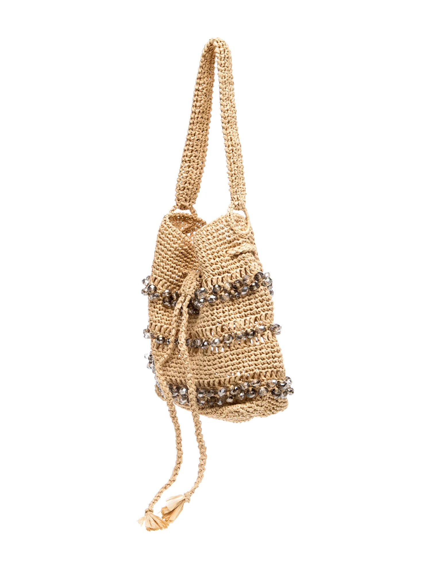 Raffia Shoulder Bag