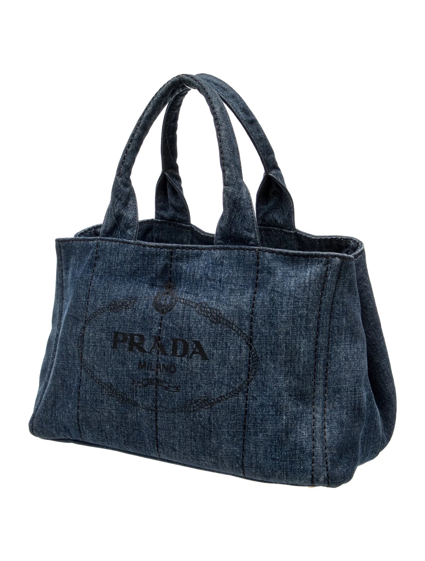 Enameled Metal Triangle Tote