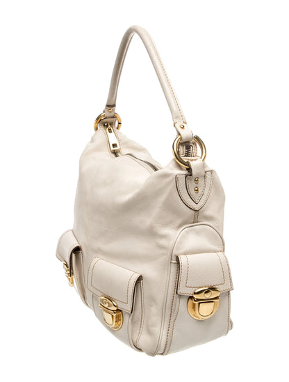 Leather Top Handle Bag