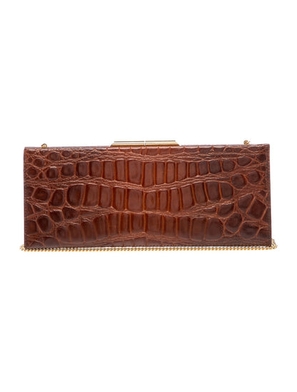 Leather Midnight Clutch