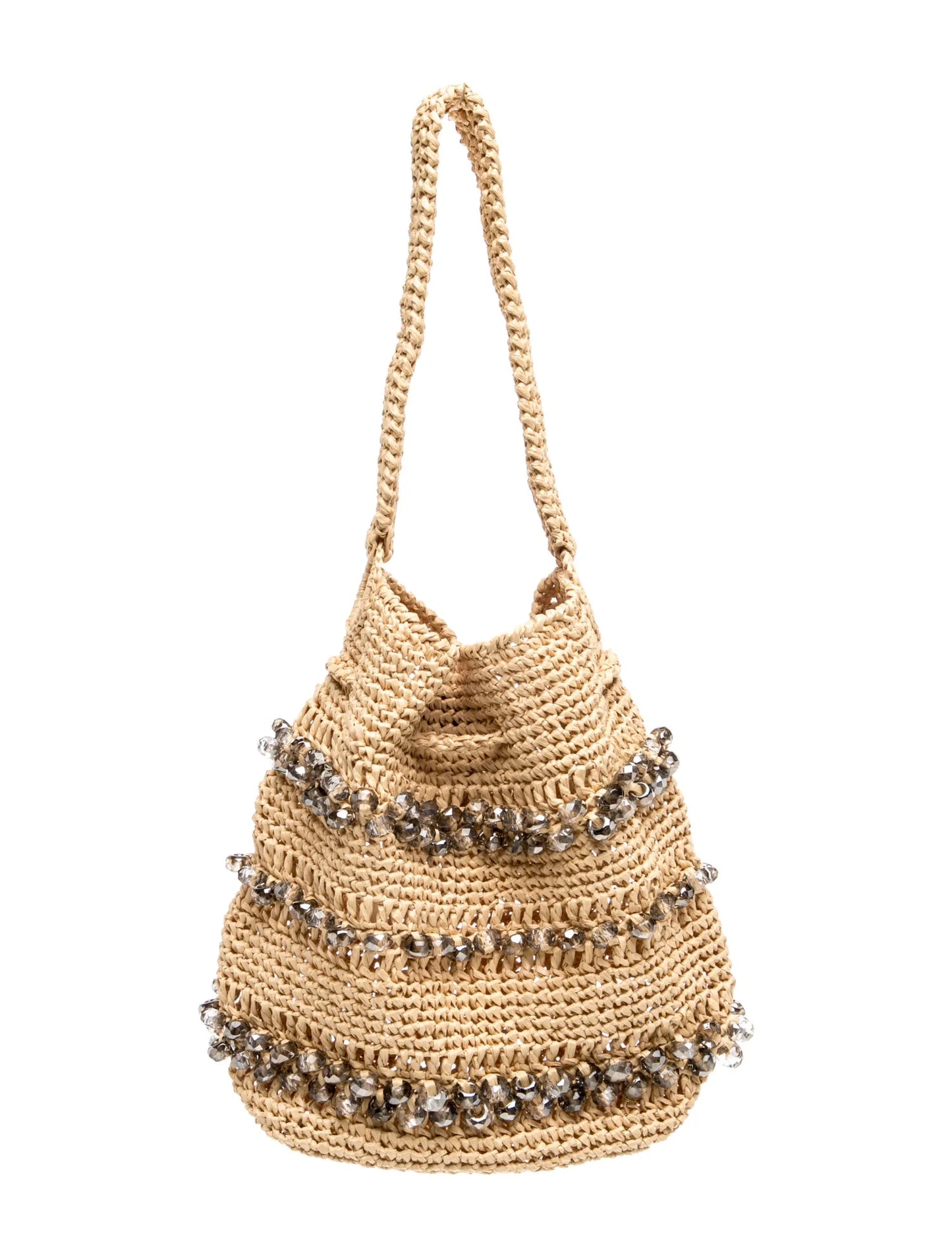 Raffia Shoulder Bag