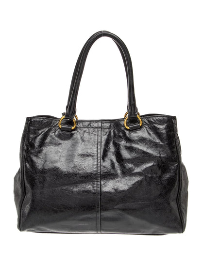 Tessuto Nylon Leather Bag