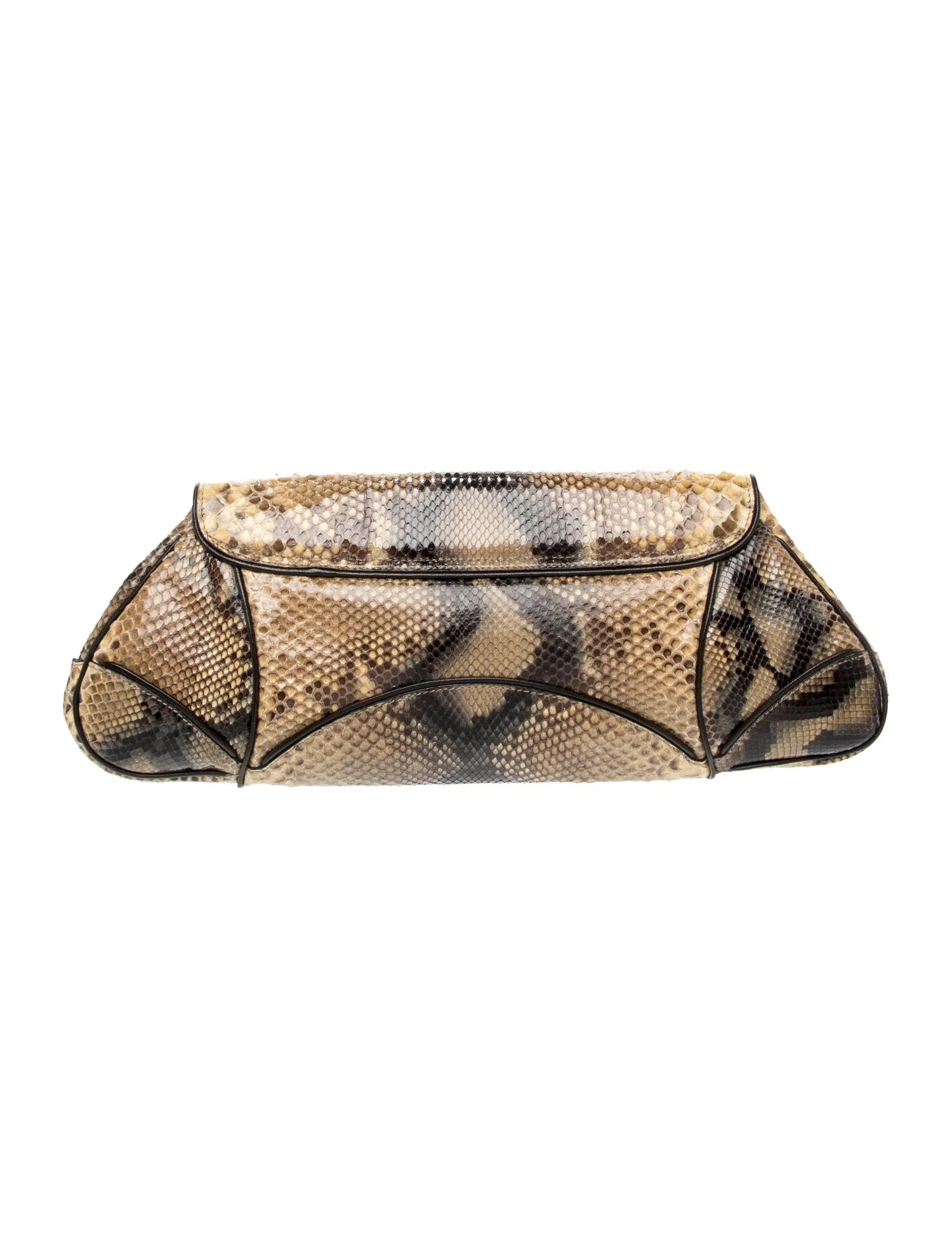Snakeskin Clutch