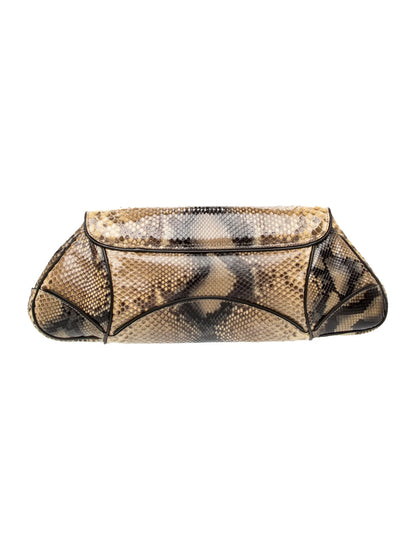 Snakeskin Clutch