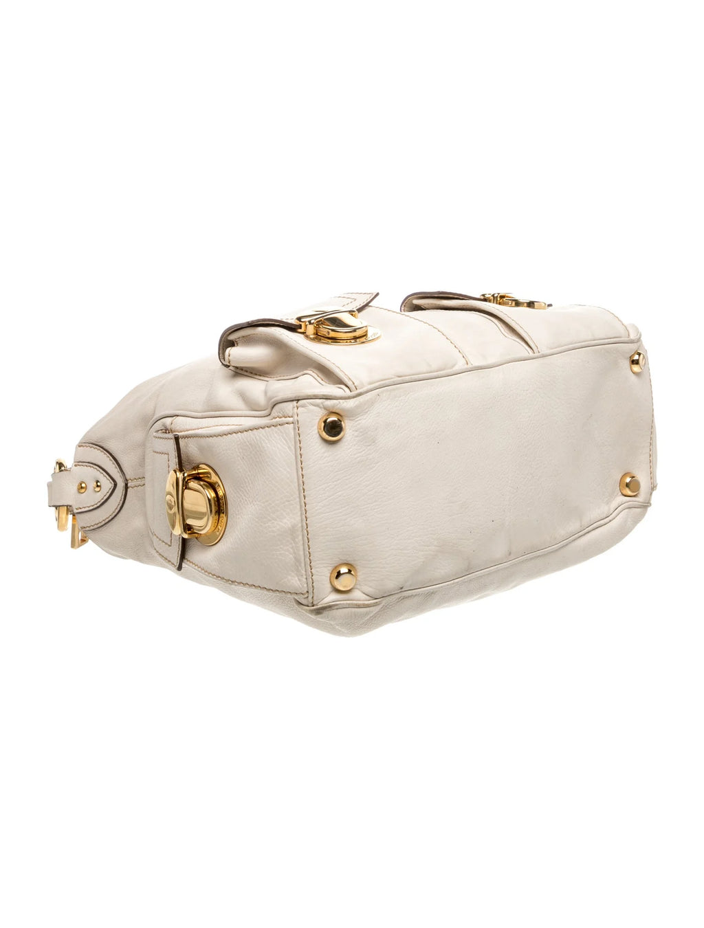 Leather Top Handle Bag