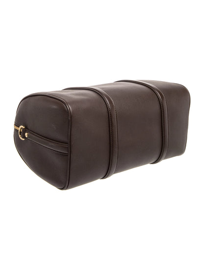 Leather Top Handle Bag