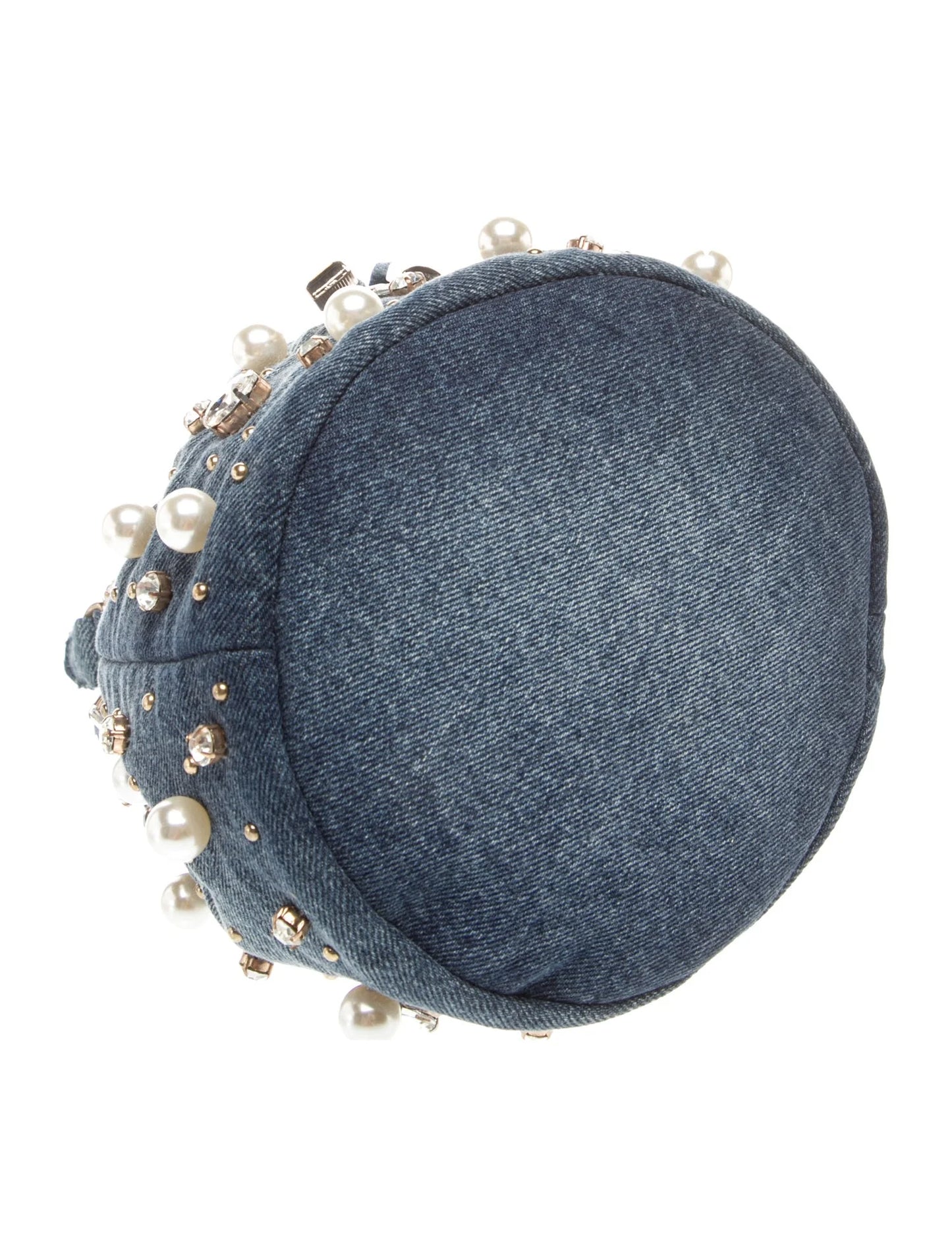 Denim Bucket Bag