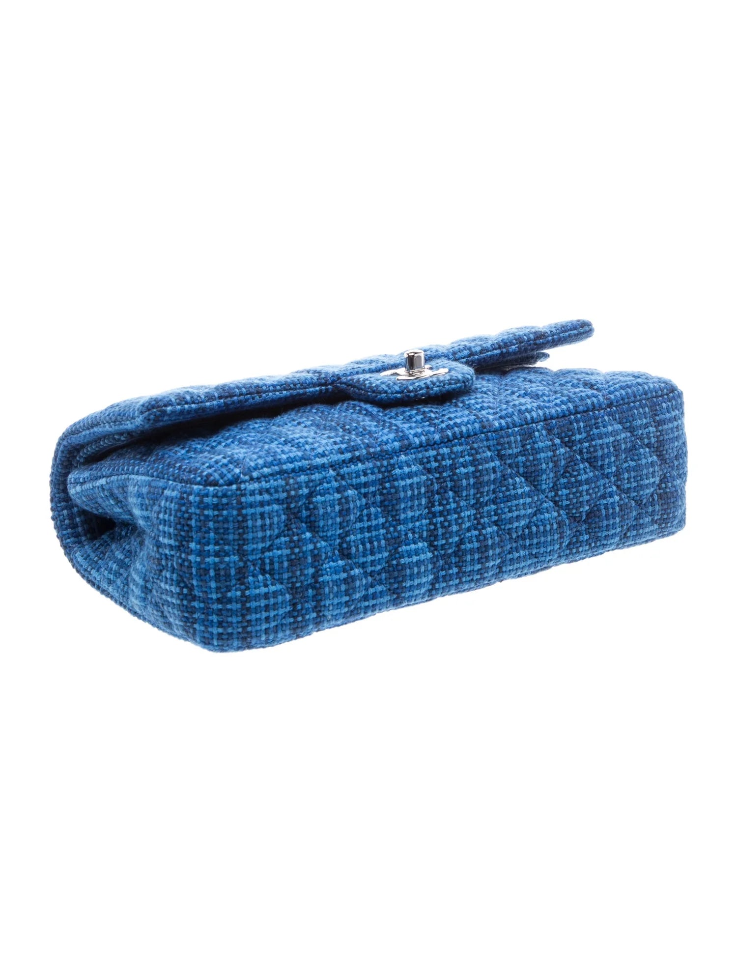 Quilted Tweed Classic Medium Double Flap Bag