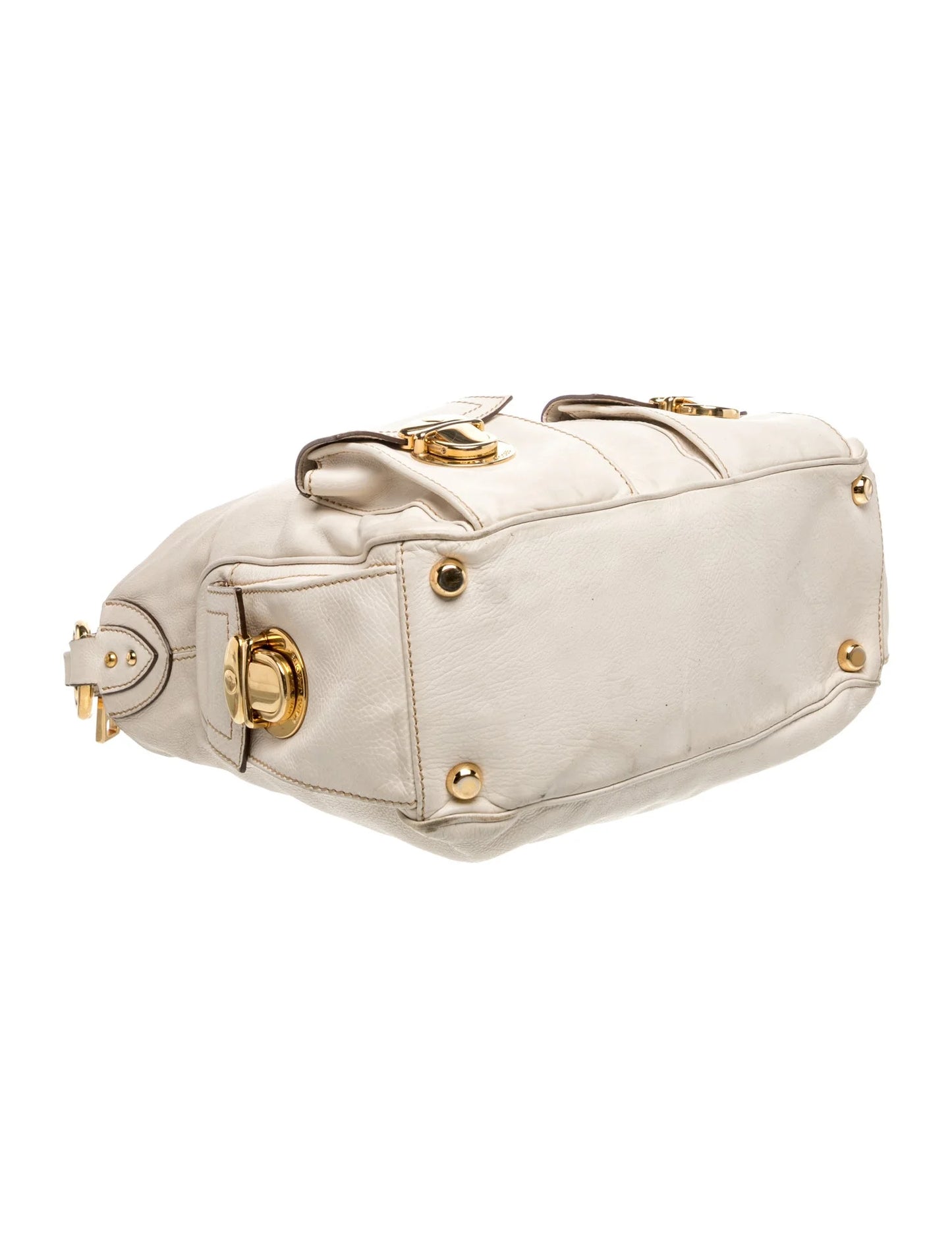 Leather Top Handle Bag