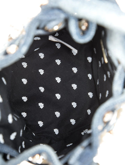 Denim Bucket Bag