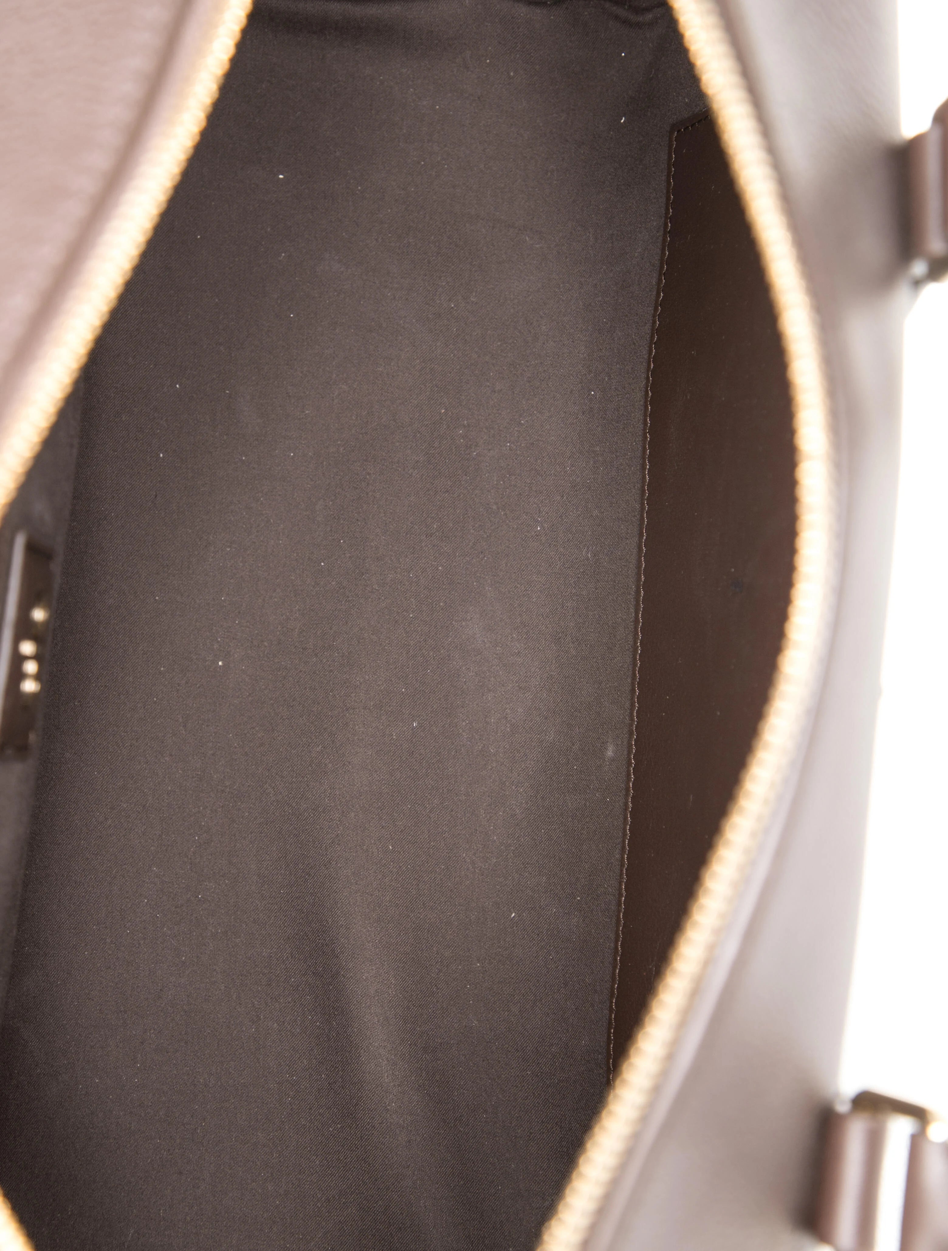 Leather Top Handle Bag