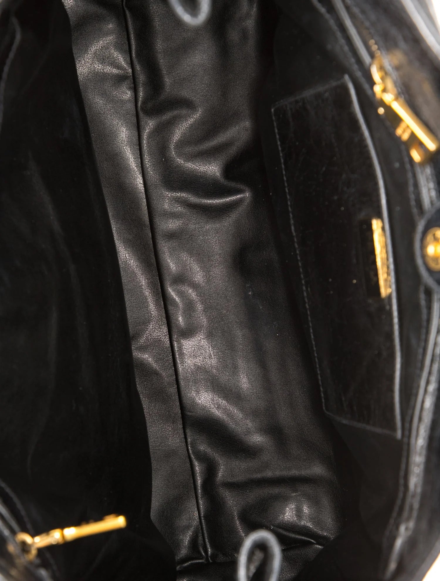 Tessuto Nylon Leather Bag