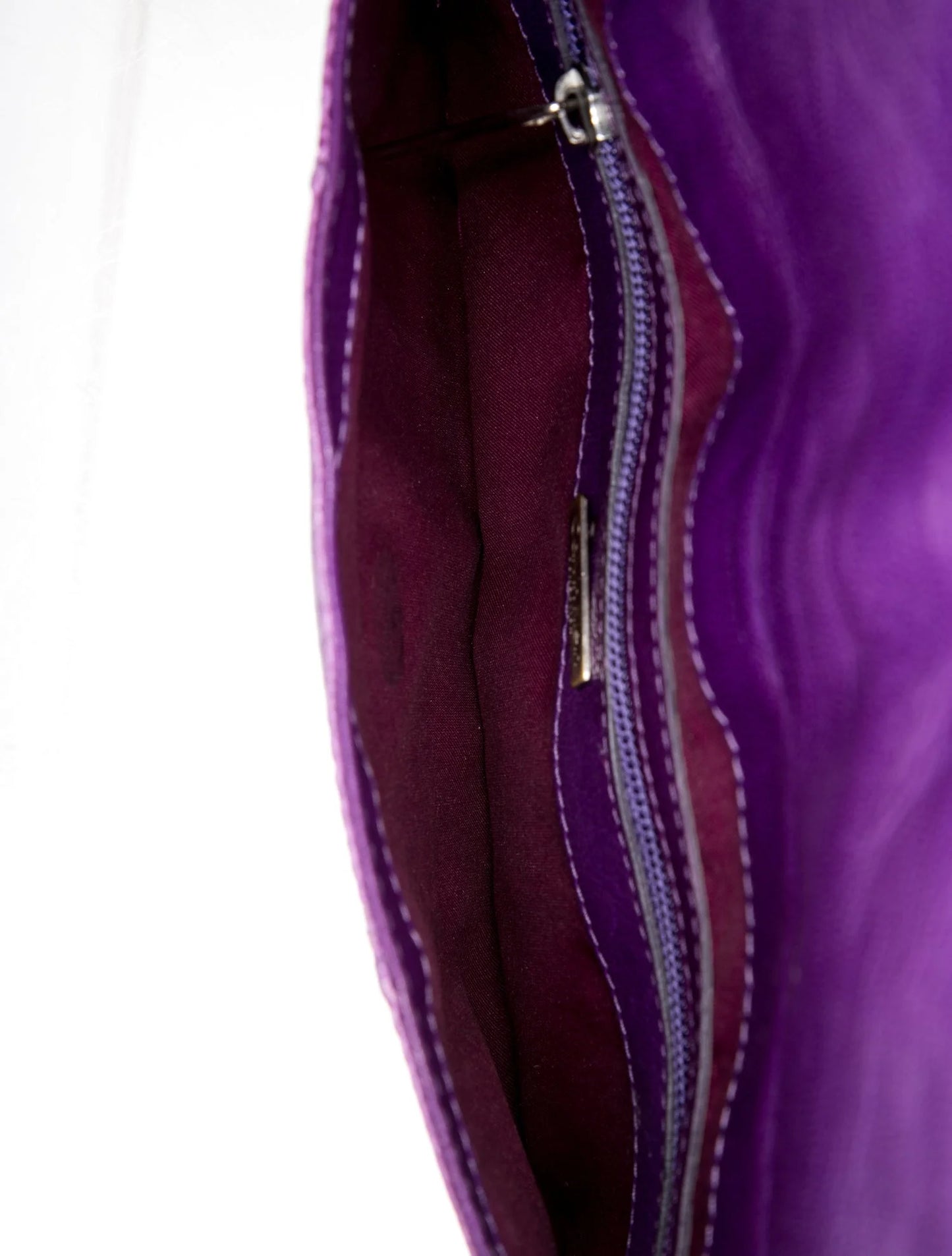 Embossed Leather Clutch
