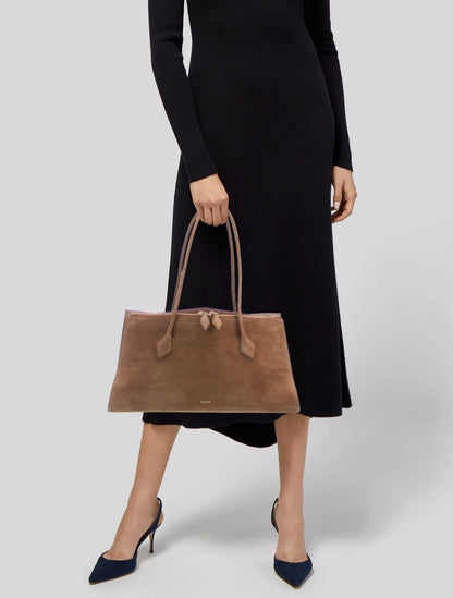 Suede Le Teckel Tote Medium