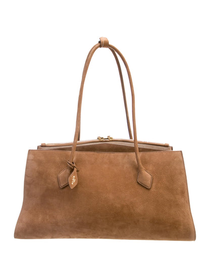 Suede Le Teckel Tote Medium