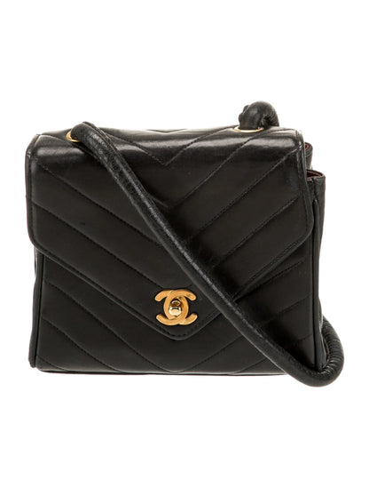 Chevron Mini Flap Bag
