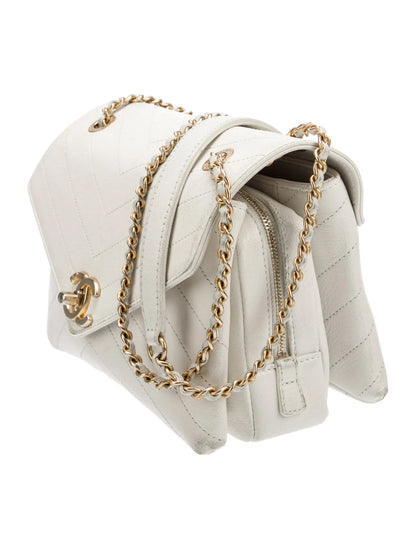 Chevron Coco Envelope Flap Bag