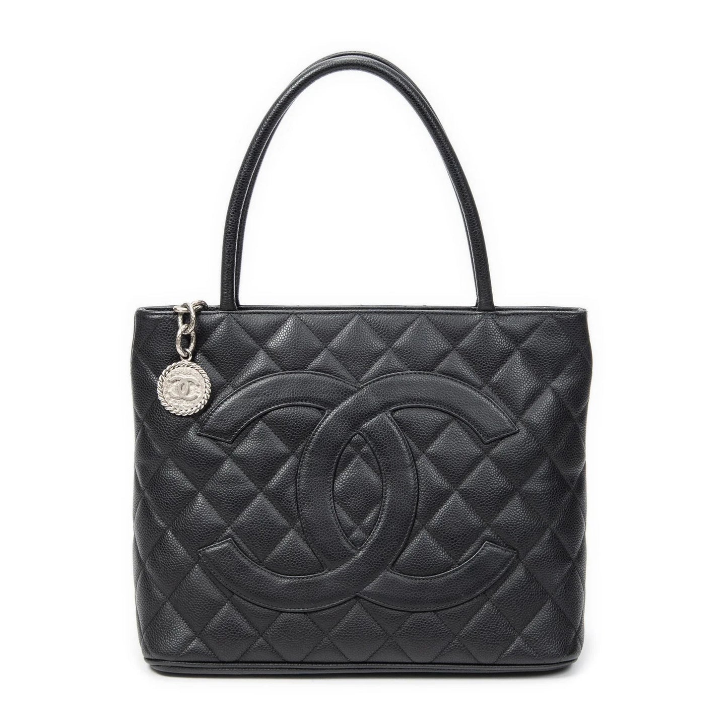 Leather Timeless Medallion Tote