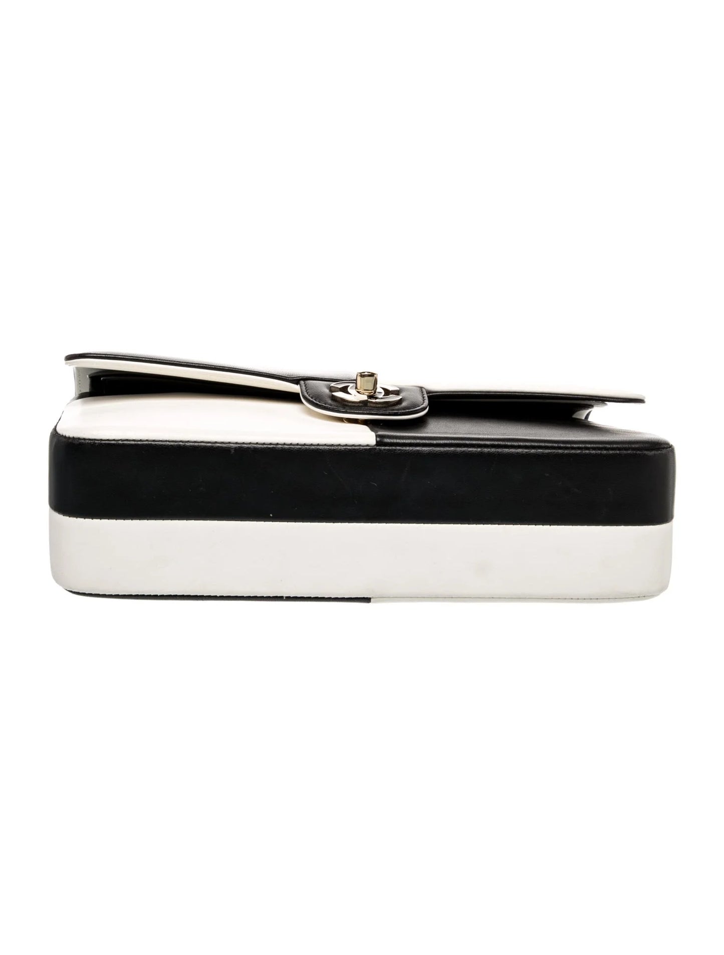 Bicolor Medium Classic Flap Bag