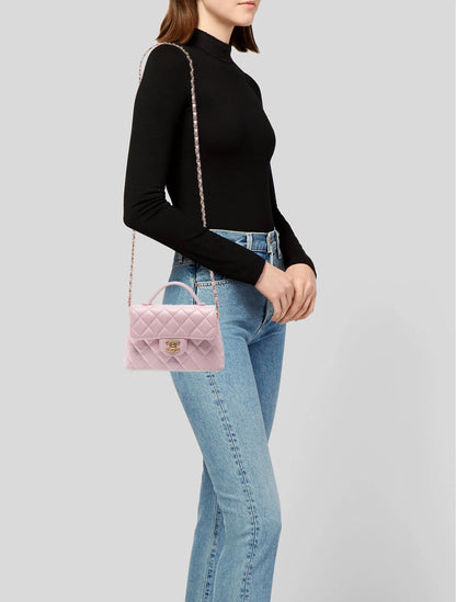 2025 Small Top Handle Flap Bag