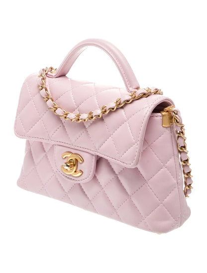2025 Small Top Handle Flap Bag