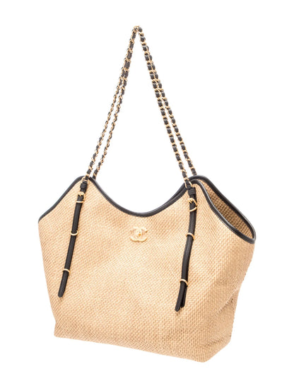 2026 Maxi Raffia Shopping Tote
