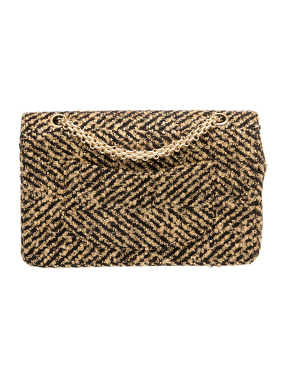Medium Tweed Single Flap Bag