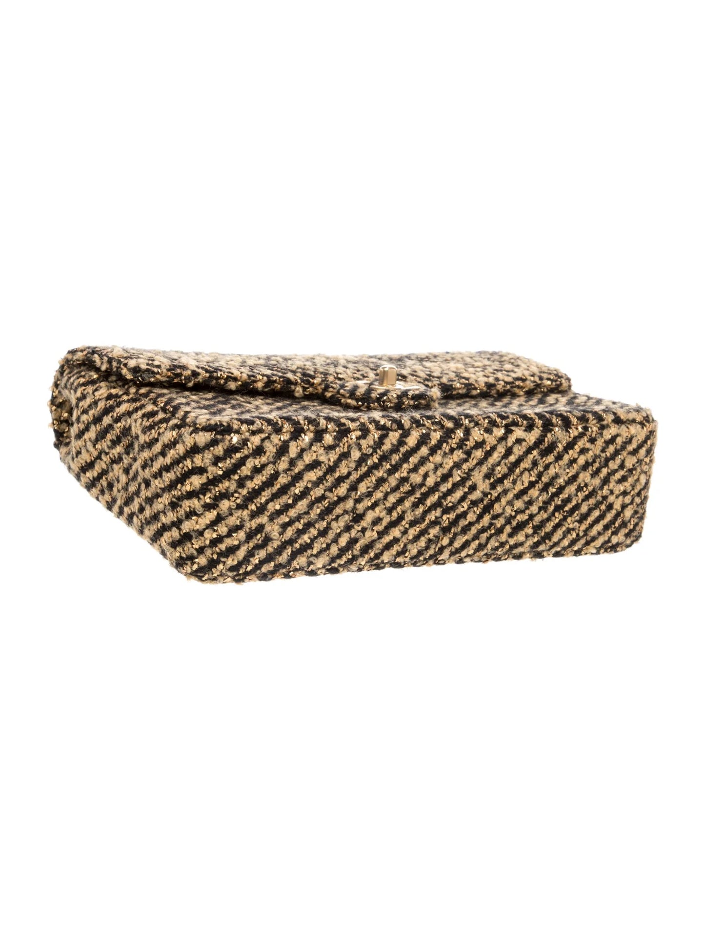 Medium Tweed Single Flap Bag