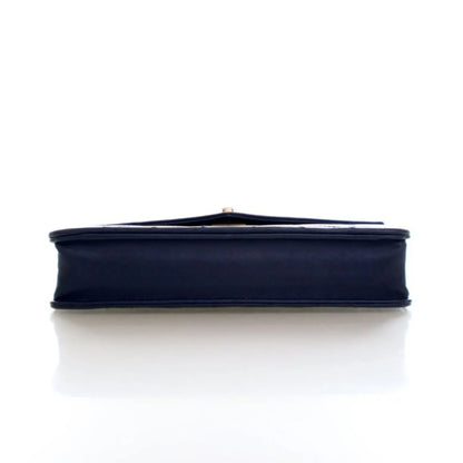 Lambskin Chevron Envelope Wallet On Chain